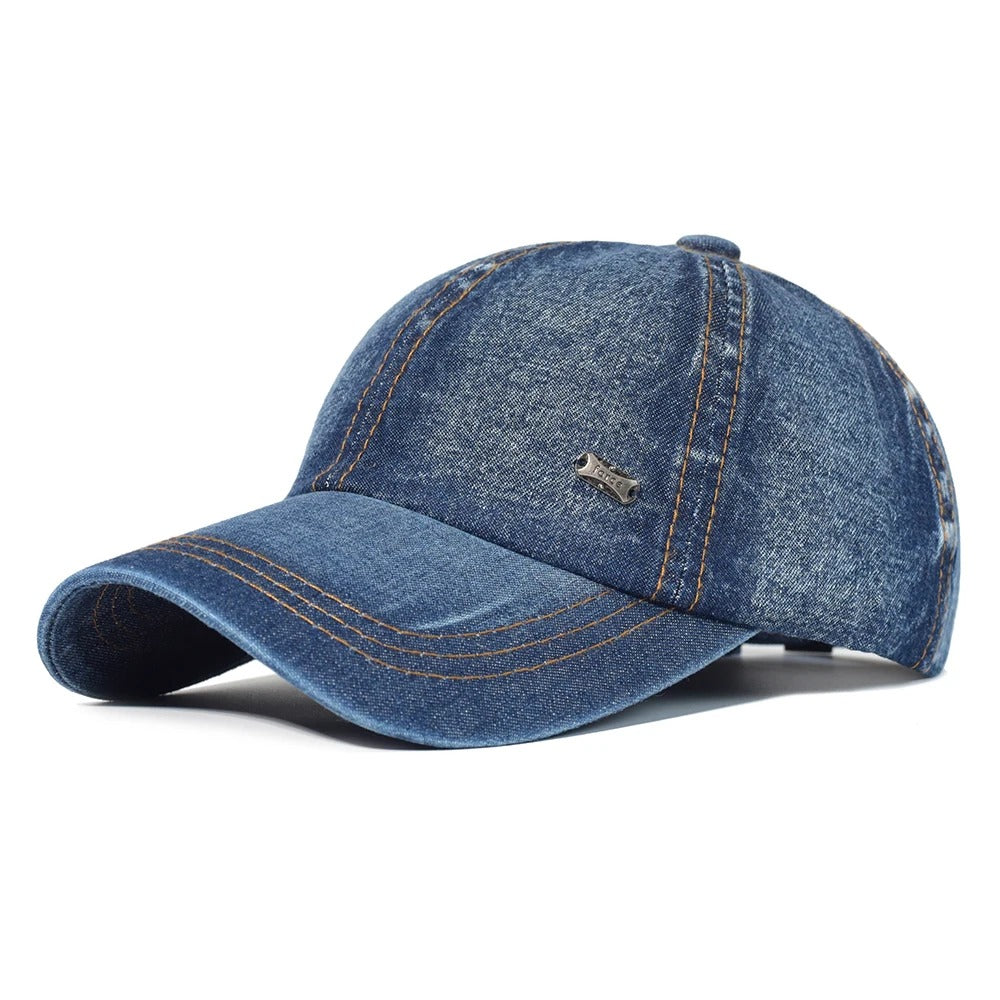Denim Washed Style Baseball Cap