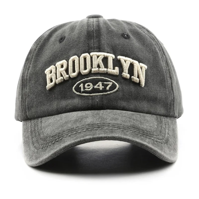 Retro Brooklyn Faded Baseball Cap