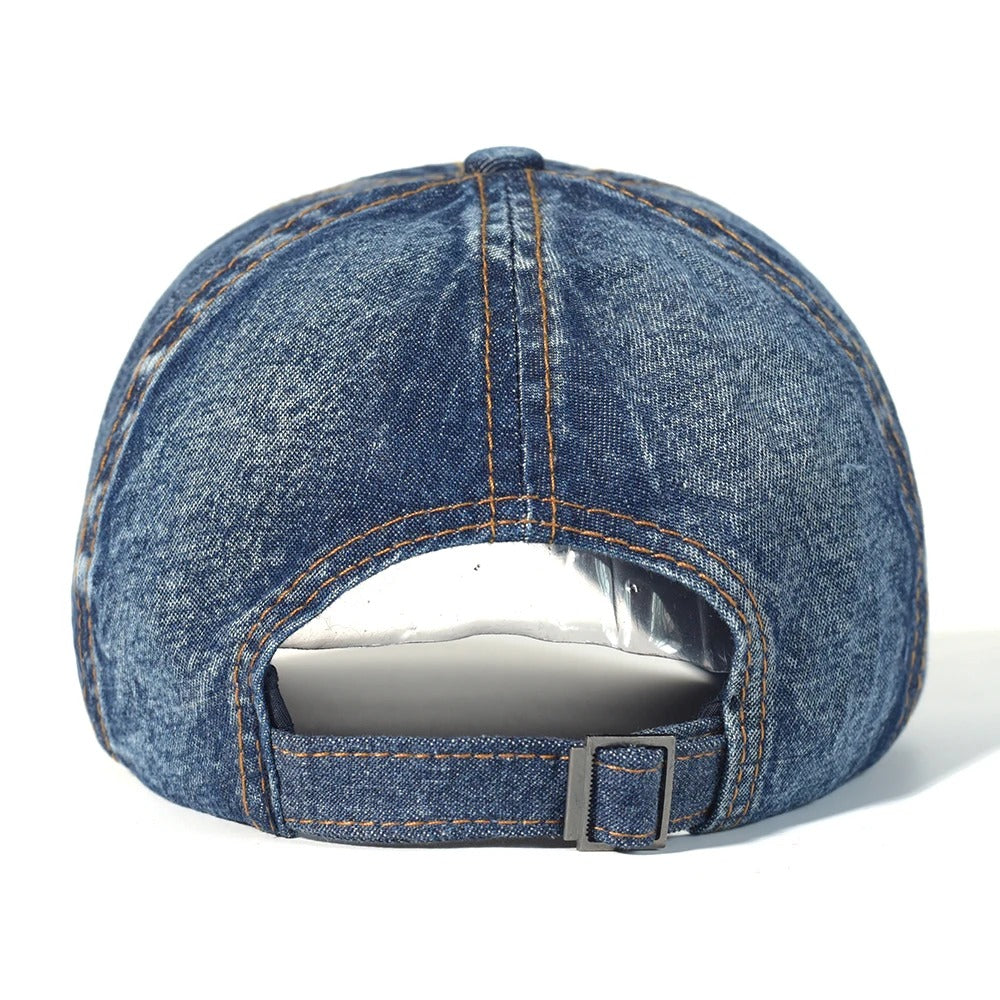 Denim Washed Style Baseball Cap